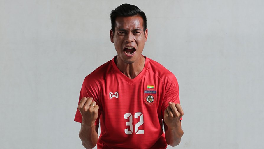 Đội trưởng ĐT Myanmar chia tay ĐTQG dù vừa được triệu tập dự AFF Cup 2022