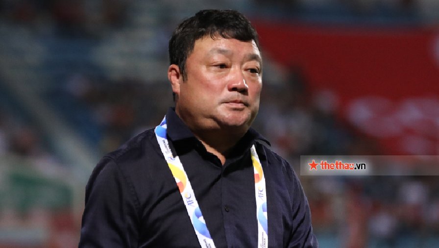 HLV Chu Đình Nghiêm tri ân Trương Việt Hoàng sau thành công ở V.League 2022