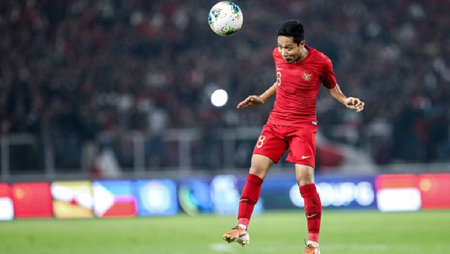 Đội trưởng của ĐT Indonesia Evan Dimas dự bị ở trận gặp ĐT Việt Nam