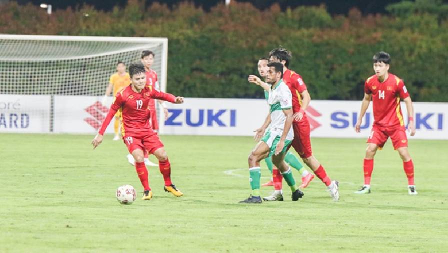 Indonesia 'không có bóng để đá' ở hiệp 1 trận gặp Việt Nam