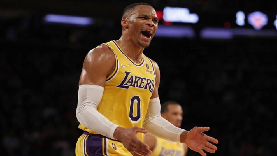 Los Angeles Lakers tính thanh lý Russell Westbrook