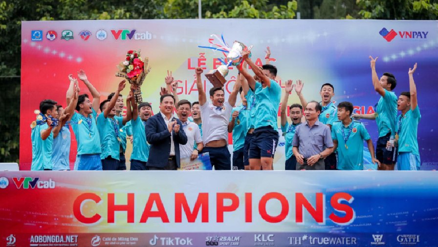 Đại học TDTT Bắc Ninh lên ngôi vô địch VSL-S1
