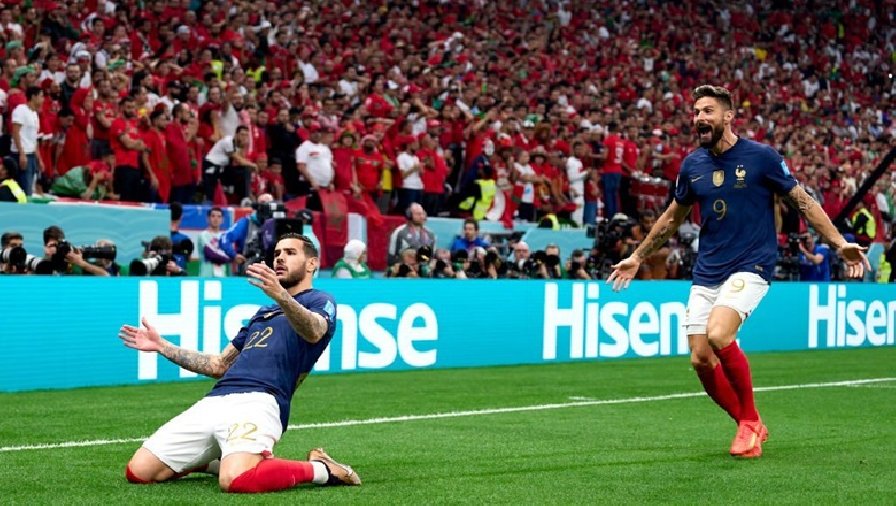 Kết quả bóng đá Pháp vs Morocco: Hóa giải lời nguyền, ung dung vào chung kết