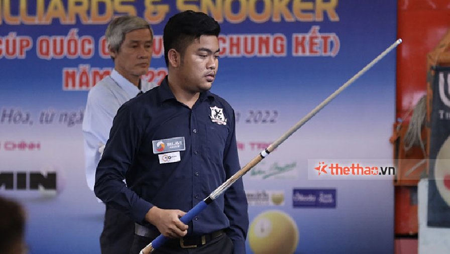 Nguyễn Trần Thanh Tự thua sốc ở Cúp carom 3 băng Hoàng Sao Billiards Center 2022