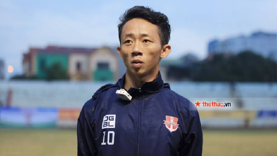Châu Ngọc Quang: Tôi không gặp khó khi thi đấu ở vị trí mới dưới thời HLV Chu Đình Nghiêm