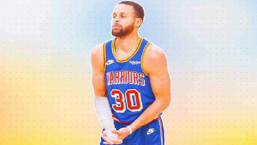 Curry dính chấn thương cổ tay, nghỉ trận gặp Timberwolves