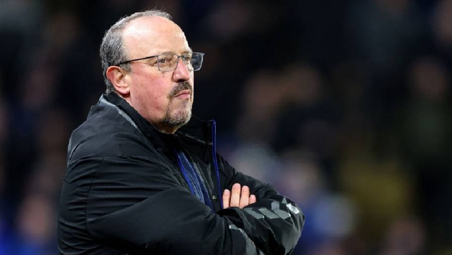 Rafa Benitez bị Everton sa thải sau trận thua đội bét bảng Ngoại hạng Anh