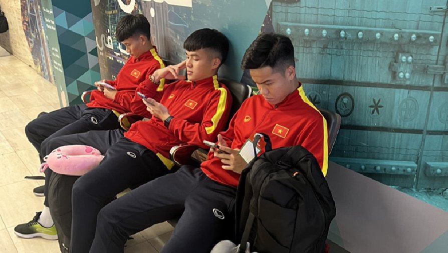U20 Việt Nam mất nửa ngày để tới Saudi Arabia tập huấn cho VCK châu Á