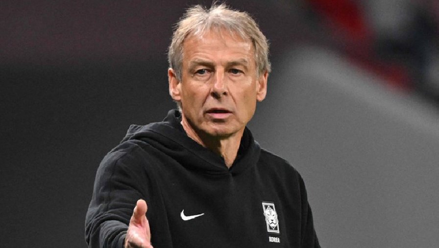 HLV Jurgen Klinsmann nhận 128 tỷ đồng sau khi bị LĐBĐ Hàn Quốc sa thải