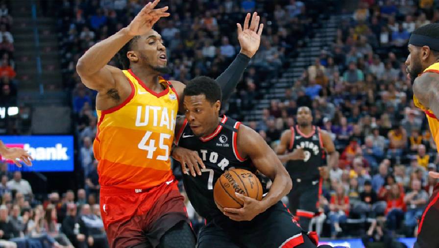 Lịch thi đấu bóng rổ NBA ngày 20/03: Toronto Raptors vs Utah Jazz