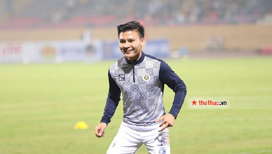 Quang Hải dự bị ở trận đấu giữa Hà Nội FC vs Đông Á Thanh Hóa