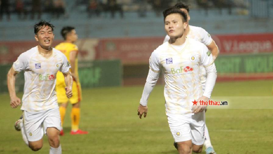 KẾT THÚC Hà Nội FC 1-0 Thanh Hoá: Quang Hải mang về 3 điểm cho đội chủ nhà
