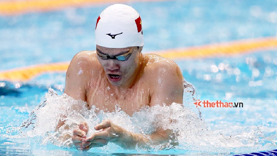 Nguyễn Huy Hoàng tham dự giải bơi vô địch quốc gia bể 25m