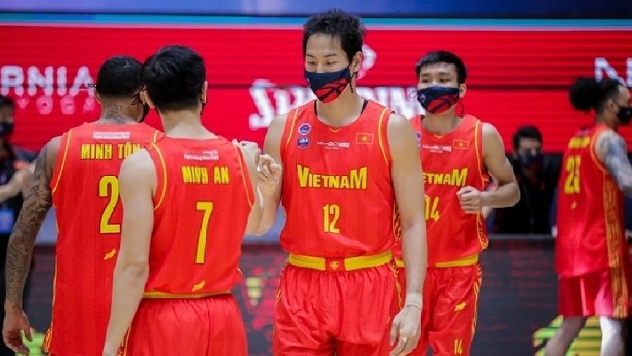 Tuyển bóng rổ Việt Nam sẵn sàng đổi màu huy chương tại SEA Games 31
