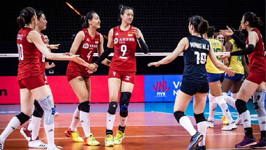 Danh sách tuyển bóng chuyền nữ Trung Quốc tham dự Volleyball Nations League 2024: Hai ngôi sao trở lại