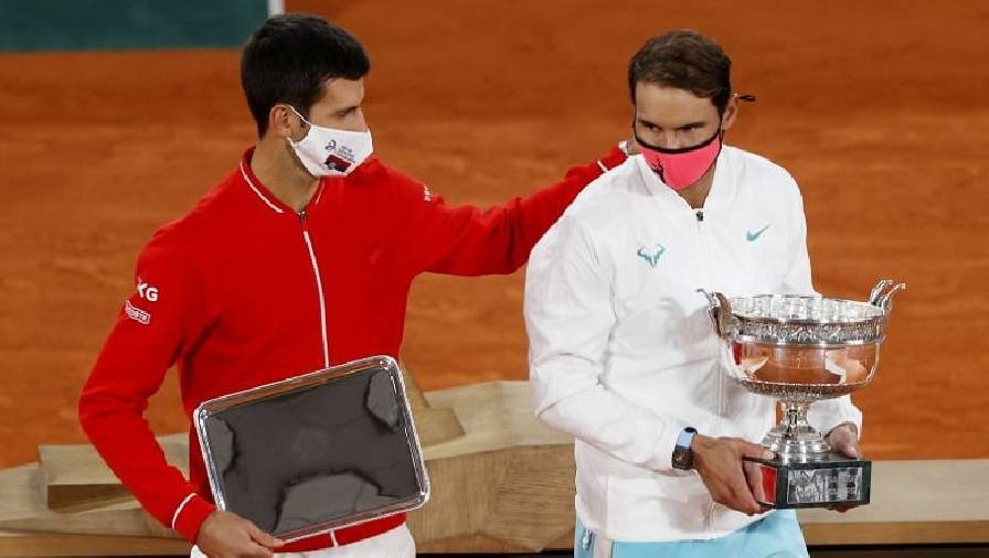 Nhận định tennis Rafael Nadal vs Novak Djokovic - Chung kết Rome Masters 2021, 22h00 hôm nay ngày 16/5