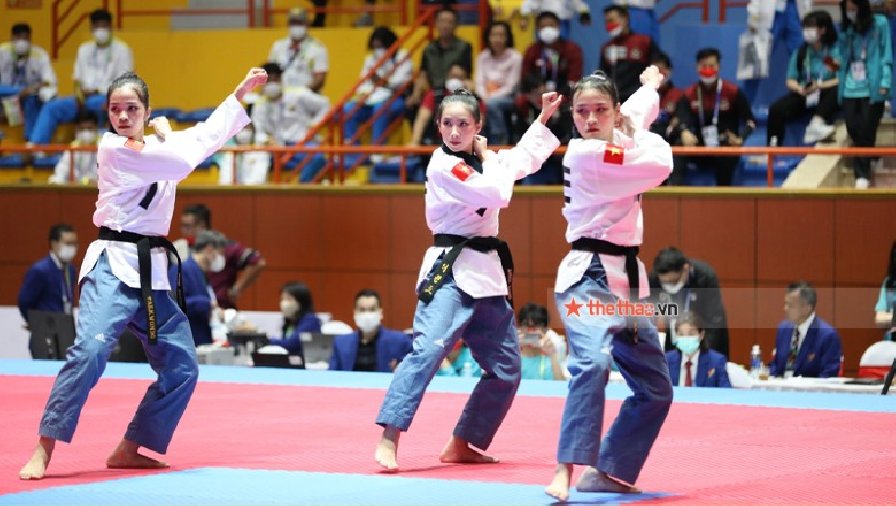 Hot girl Taekwondo Ngô Thị Thùy Dung: Cả đội vỡ òa khi thấy kết quả của Thái Lan