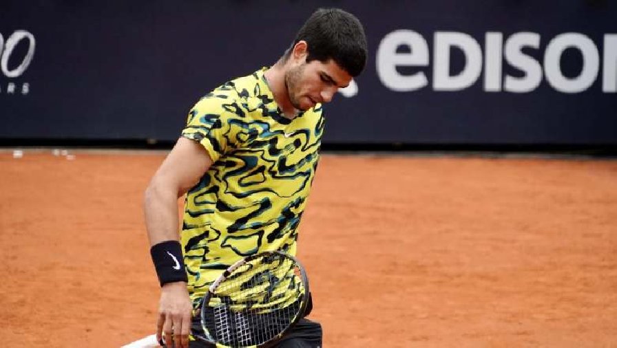 Kết quả tennis hôm nay 16/5: Alcaraz bị loại sớm ở Rome Masters
