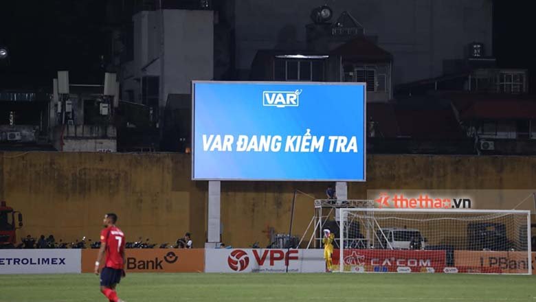 VAR hiện diện ở đại chiến tranh vé play-off giữa PVF-CAND và Bình Phước