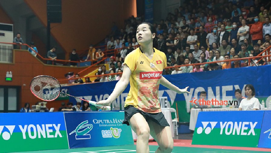 Thùy Linh tham dự giải cầu lông Canada Open 2023