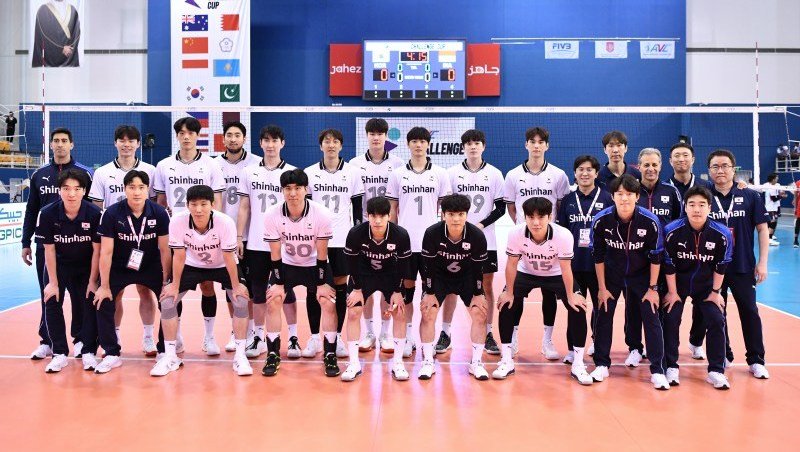 Danh sách tuyển bóng chuyền nam Hàn Quốc dự AVC Nations Cup 2025
