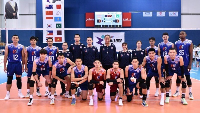 Danh sách tuyển bóng chuyền nam Thái Lan dự AVC Nations Cup 2025