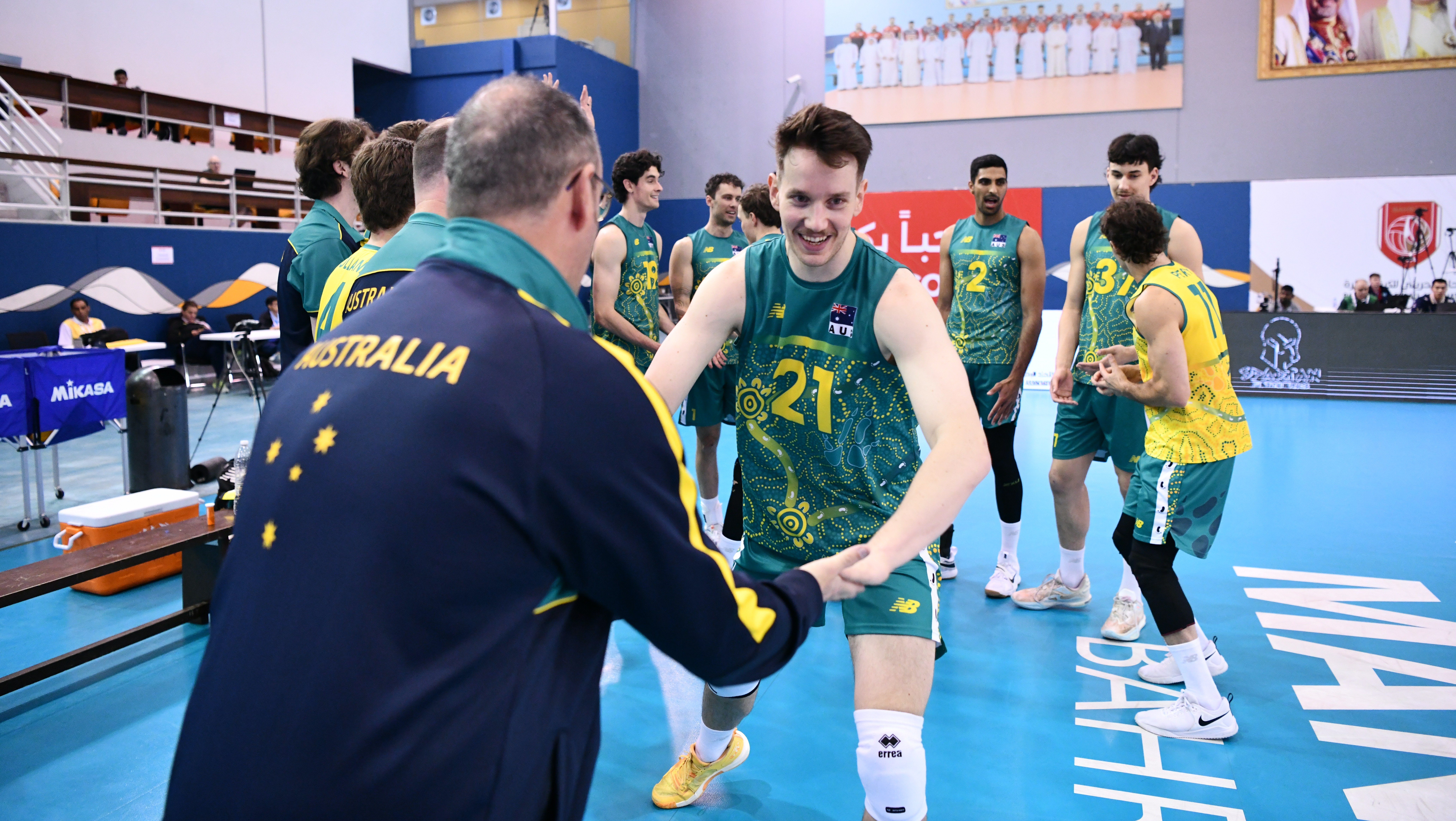 Hai đội bóng chưa cần thi đấu được vào thẳng tứ kết giải bóng chuyền nam AVC Nations Cup 2025