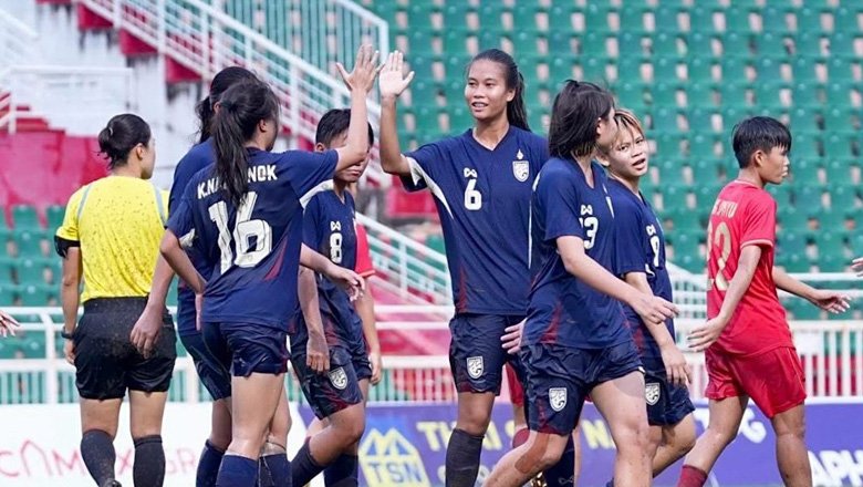 Thái Lan vùi dập Myanmar, nhẹ nhàng vào chung kết U19 nữ Đông Nam Á 2025
