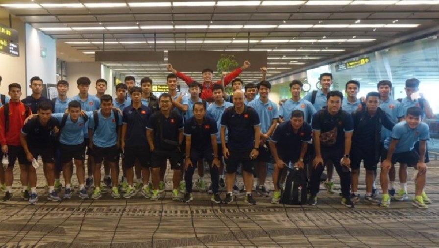 U19 Việt Nam rời Indonesia, về nước chuẩn bị cho vòng loại U20 châu Á 2023