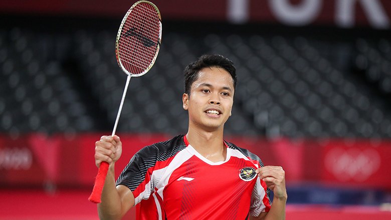 Ginting thể hiện tích cực trong ngày trở lại các giải cầu lông quốc tế