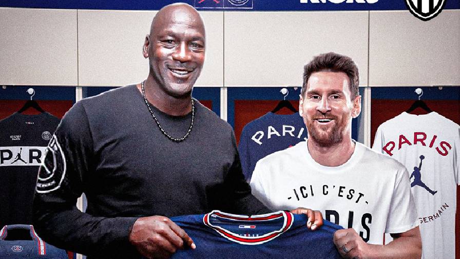 Kiếm bộn nhờ Messi, Michael Jordan sẽ gia hạn hợp đồng tài trợ với PSG?