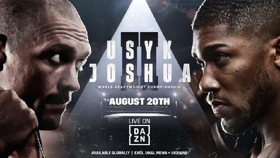 Nhận định, dự đoán kết quả Boxing nhà nghề Usyk vs Joshua II