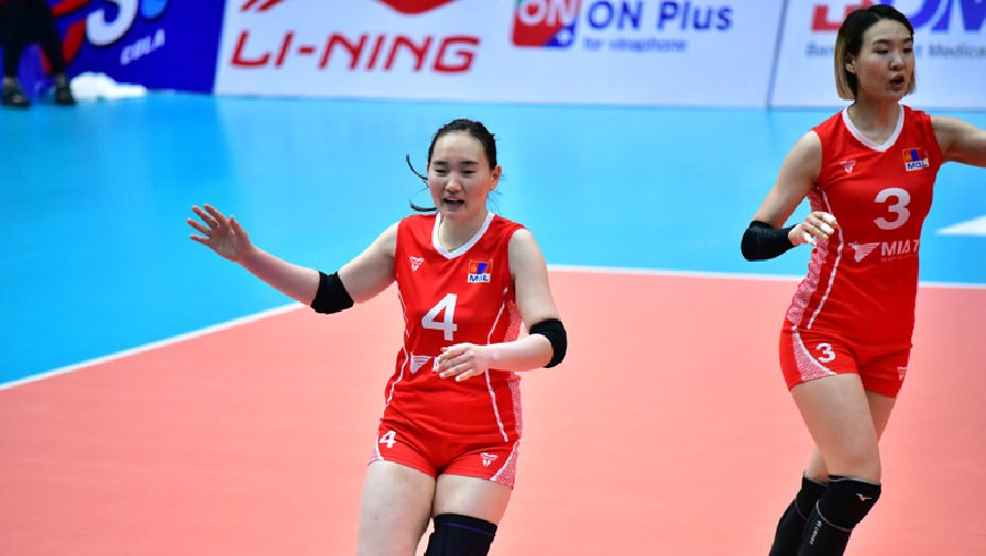 Đội tuyển nữ Mông Cổ rút khỏi giải bóng chuyền nữ quốc tế VTV Cup 2023
