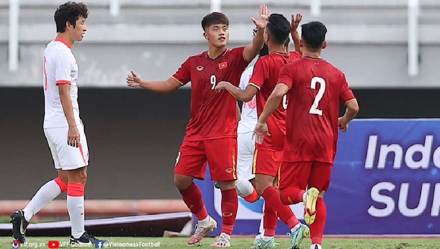 Đội hình xuất phát U20 Việt Nam đấu U20 Timor Leste: Văn Khang dự bị