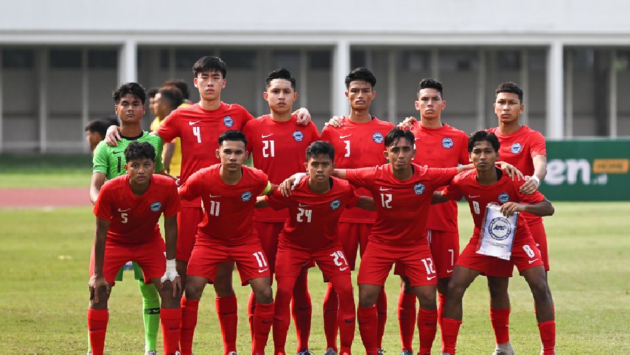Xem trận U20 Singapore vs U20 Campuchia trực tiếp trên kênh nào, ở đâu?