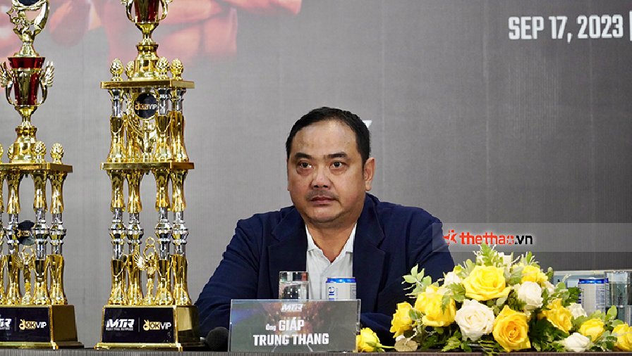 TTK Liên đoàn Muay TP.HCM: 'MTR: ONE KING VICTORY IN PRIDE tạo ra sân chơi đẳng cấp cho Muay Thái Việt Nam'