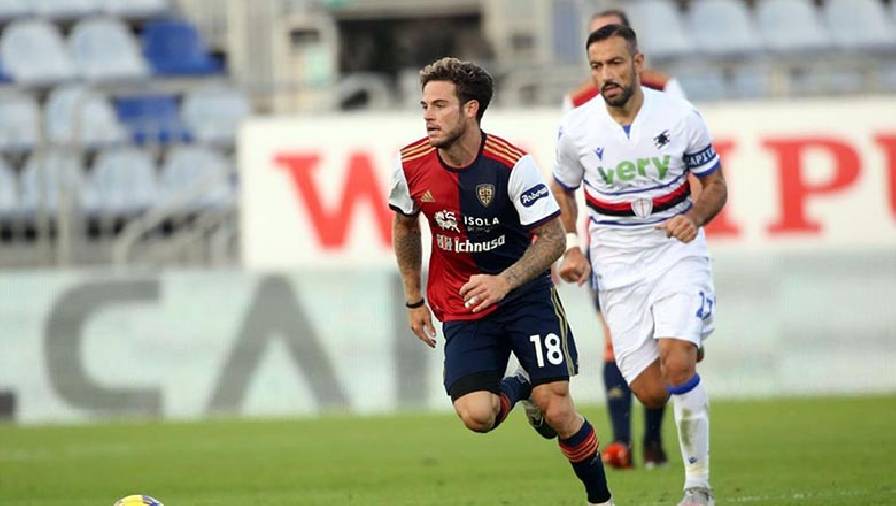 Nhận định, dự đoán Cagliari vs Sampdoria, 17h30 ngày 17/10: Cơ hội hồi sinh