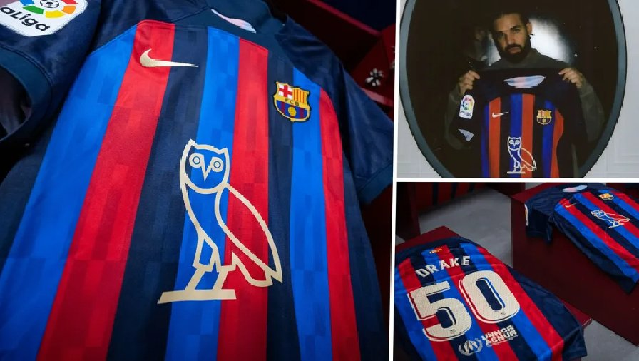 Tại sao áo đấu Barcelona ở Siêu kinh điển lại có hình con cú?