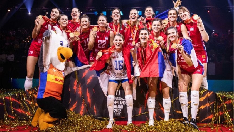Thắng nhẹ Brazil, Serbia lần thứ hai liên tiếp vô địch bóng chuyền nữ thế giới