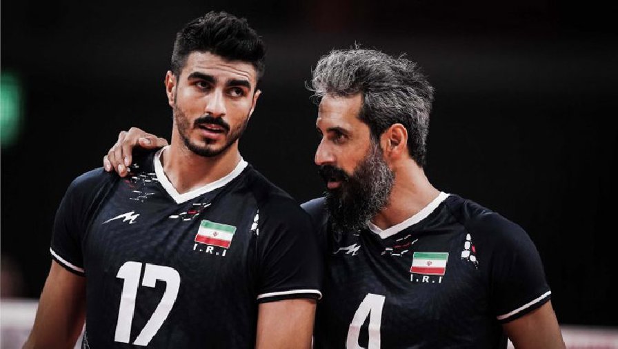 Bóng chuyền nam Iran cầu cứu cựu binh để nuôi hy vọng mong manh đi Olympic Paris 2024