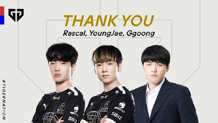 LCK: Rascal, YoungJae và HLV Ggoong rời Gen.G Esports