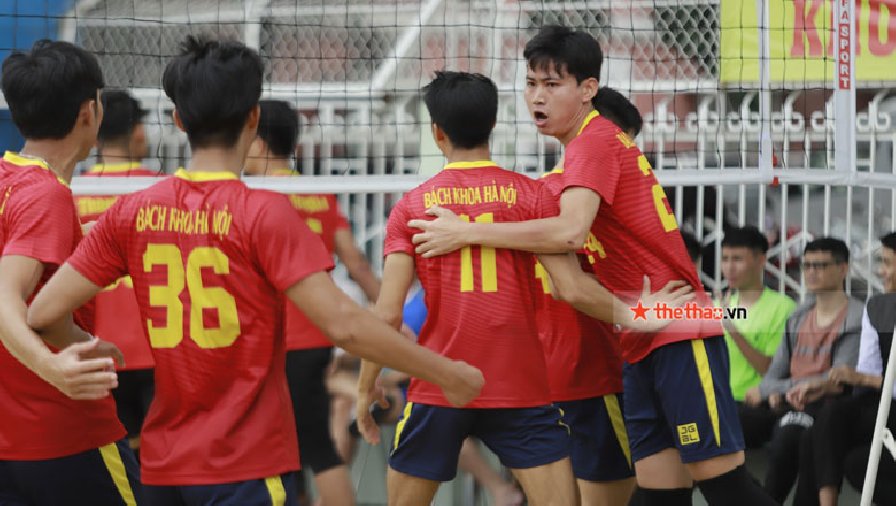 Đại học Bách khoa, Học viện Tài chính vô địch bóng chuyền sinh viên Hà Nội