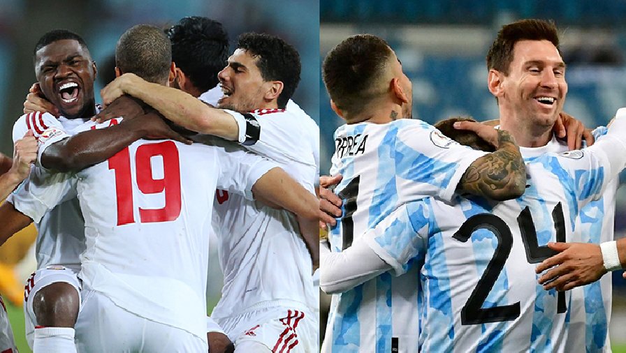 Lịch phát sóng trực tiếp bóng đá hôm nay 16/11: Hấp dẫn UAE vs Argentina