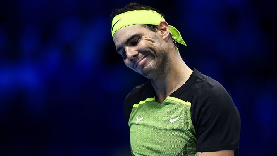 Nadal chính thức bị loại khỏi ATP Finals 2022, lỡ cơ hội lên số 1 thế giới