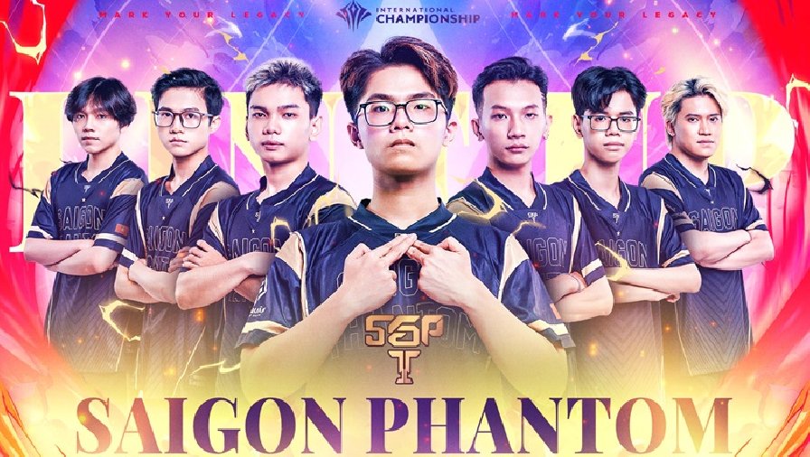 Saigon Phantom chốt đội hình dự AIC 2023: Bộ khung bất bại