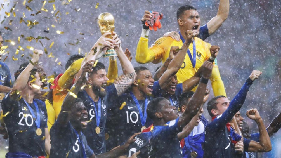 Danh sách các cầu thủ Pháp có cơ hội vô địch World Cup 2 lần liên tiếp