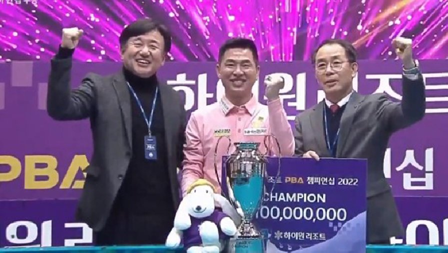 Mã Minh Cẩm lần đầu vô địch một chặng PBA Tour, giành 1,8 tỷ đồng