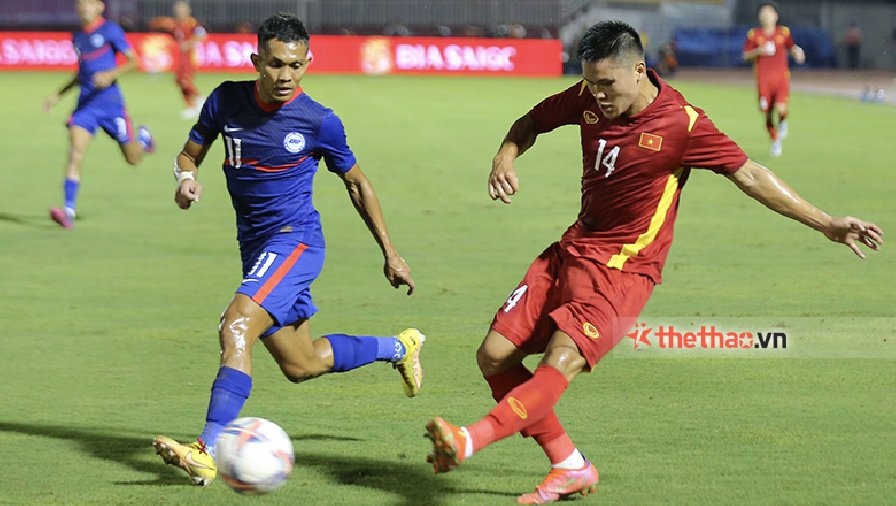 Singapore bán hết vé trận gặp ĐT Việt Nam tại AFF Cup 2022