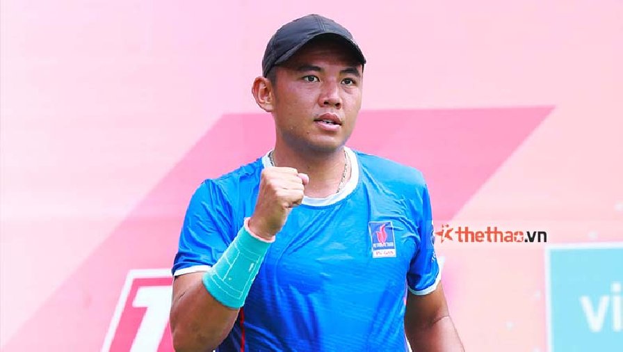 Lý Hoàng Nam đánh bại hạt giống số 6, vào vòng 2 Nonthaburi Challenger 3