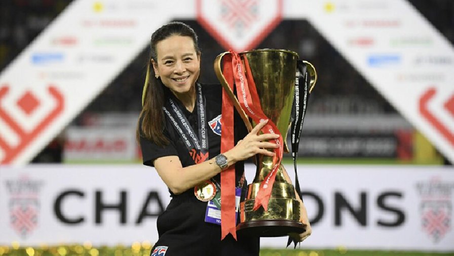 Madam Pang sau chức vô địch AFF Cup 2022: 'Từ giờ, mục tiêu của ĐT Thái Lan  là VCK World Cup'